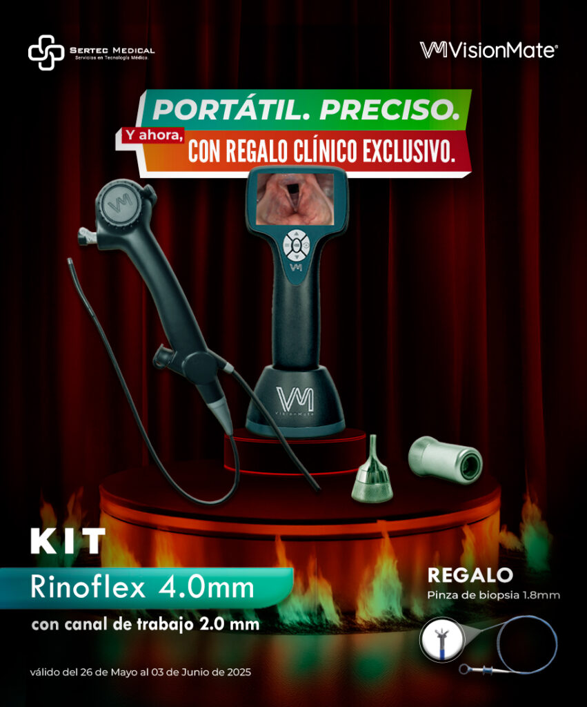VisionMate Rinoflex con Canal Hot Sale Otoscopio