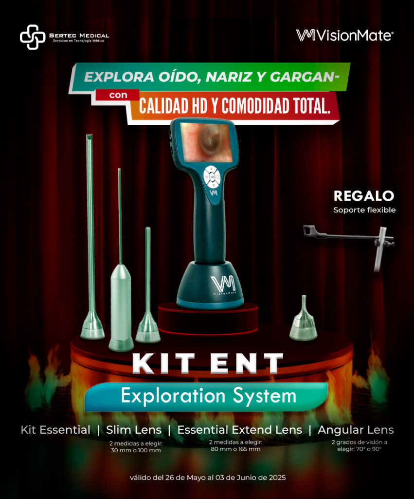 VisionMate Kit ENT Hot Sale Otoscopio 